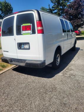 White 2014 Chevrolet Express 2500 Work Van
