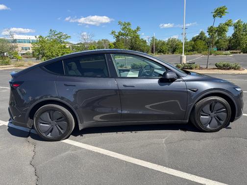 Gray 2026 Tesla Model Y Long Range Launch Series AWD