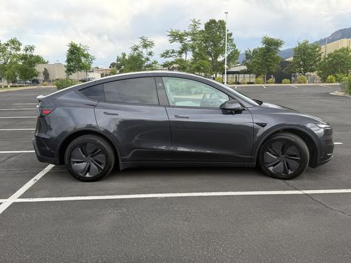 Gray 2026 Tesla Model Y Long Range Launch Series AWD