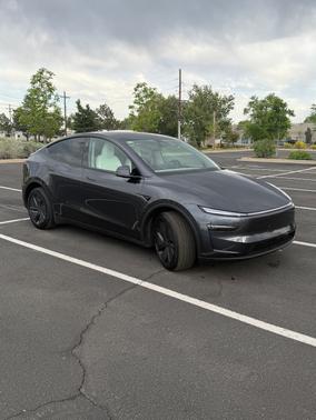 Gray 2026 Tesla Model Y Long Range Launch Series AWD