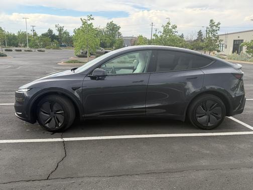 Gray 2026 Tesla Model Y Long Range Launch Series AWD