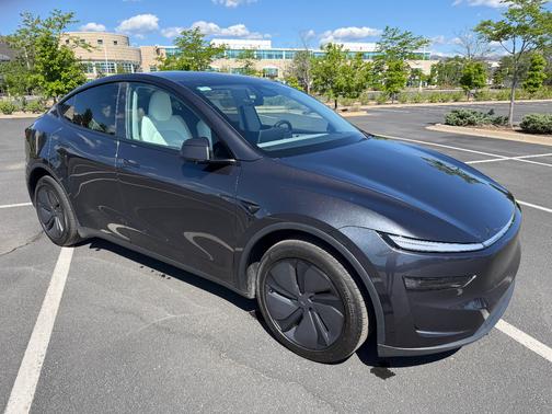 Gray 2026 Tesla Model Y Long Range Launch Series AWD