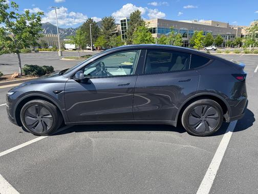 Gray 2026 Tesla Model Y Long Range Launch Series AWD