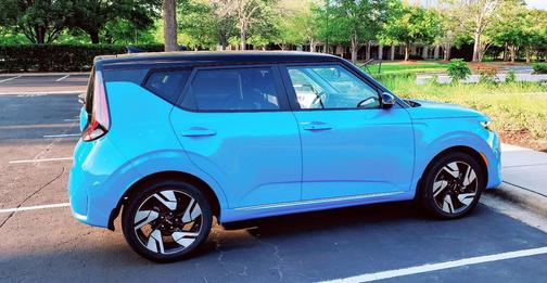 Blue 2024 Kia Soul GT-Line