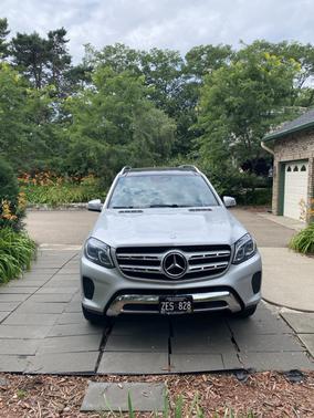 Silver 2017 Mercedes-Benz GLS 450 4MATIC