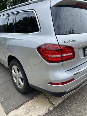Silver 2017 Mercedes-Benz GLS 450 4MATIC