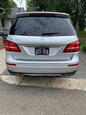 Silver 2017 Mercedes-Benz GLS 450 4MATIC