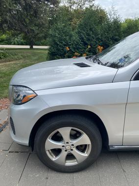 Silver 2017 Mercedes-Benz GLS 450 4MATIC