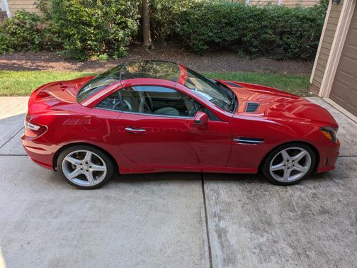 Red 2013 Mercedes-Benz SLK-Class SLK 250