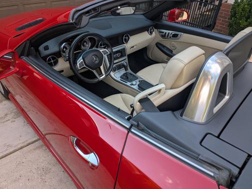 Red 2013 Mercedes-Benz SLK-Class SLK 250