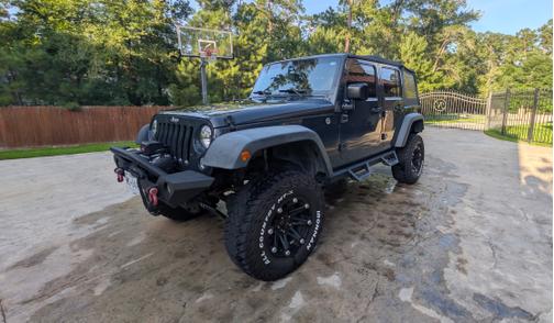 Blue 2016 Jeep Wrangler Unlimited Sport