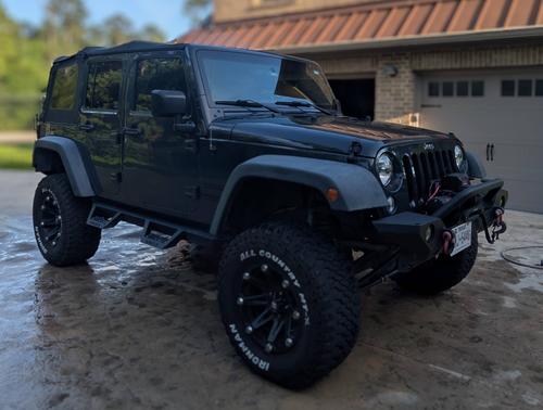 Blue 2016 Jeep Wrangler Unlimited Sport