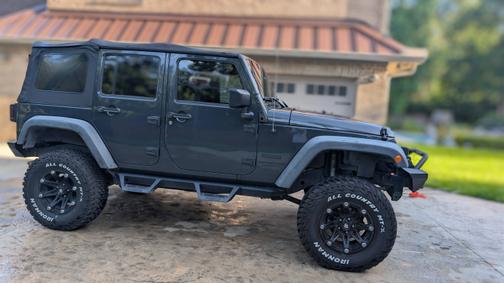 Blue 2016 Jeep Wrangler Unlimited Sport