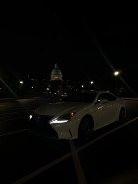 White 2015 Lexus RC 350 Base
