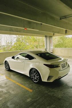White 2015 Lexus RC 350 Base