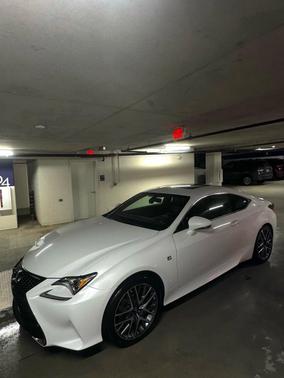 White 2015 Lexus RC 350 Base