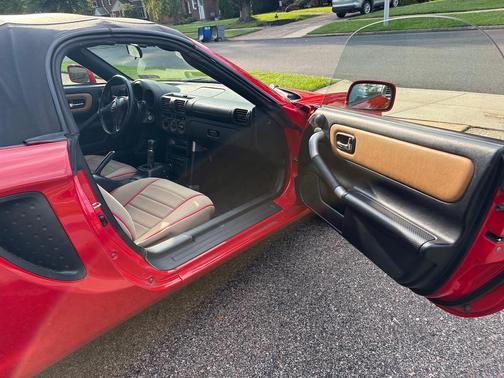Red 2002 Toyota MR2 Spyder