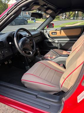 Red 2002 Toyota MR2 Spyder