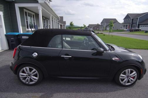 Green 2019 MINI Convertible John Cooper Works