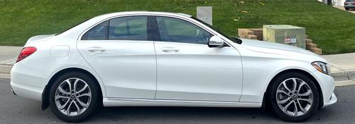 White 2018 Mercedes-Benz C-Class C 300