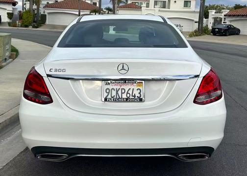 White 2018 Mercedes-Benz C-Class C 300