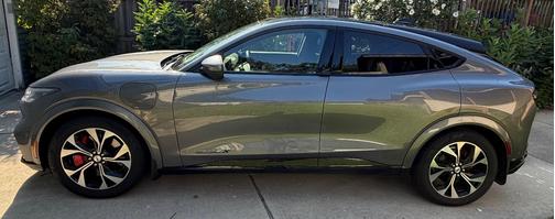 Gray 2021 Ford Mustang Mach-E Premium