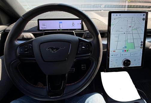 Gray 2021 Ford Mustang Mach-E Premium