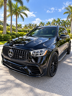 Black 2020 Mercedes-Benz AMG GLC 63 4MATIC