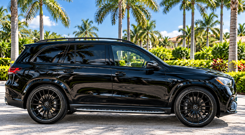 Black 2020 Mercedes-Benz AMG GLC 63 4MATIC