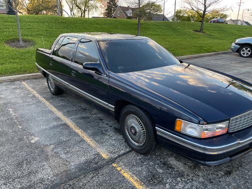 Blue 1995 Cadillac DeVille Base