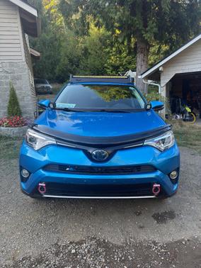 Blue 2016 Toyota RAV4 Hybrid Limited