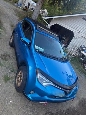 Blue 2016 Toyota RAV4 Hybrid Limited