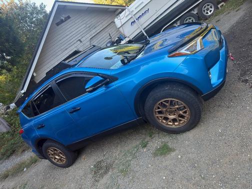 Blue 2016 Toyota RAV4 Hybrid Limited