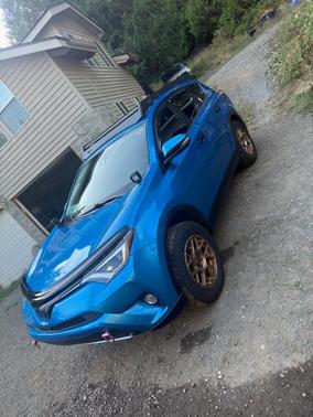 Blue 2016 Toyota RAV4 Hybrid Limited
