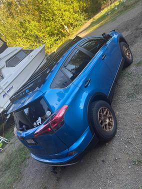 Blue 2016 Toyota RAV4 Hybrid Limited