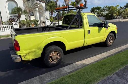 Green 2012 Ford F-250 XL