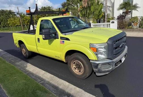 Green 2012 Ford F-250 XL