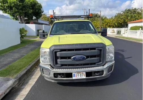 Green 2012 Ford F-250 XL