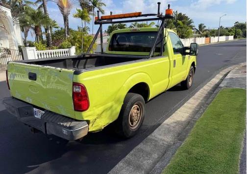 Green 2012 Ford F-250 XL