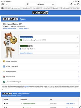 Gray 2024 Hyundai TUCSON XRT
