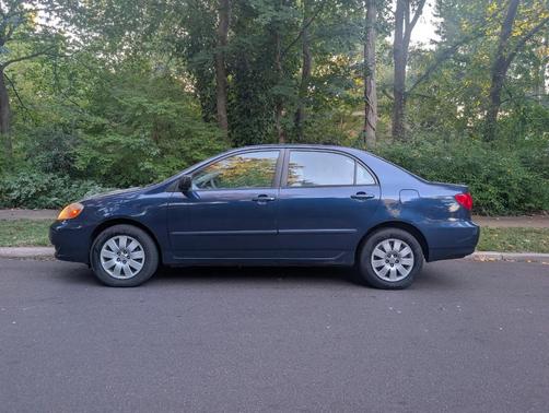 Blue 2003 Toyota Corolla LE