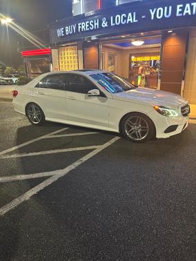 White 2014 Mercedes-Benz E-Class E 350 4MATIC