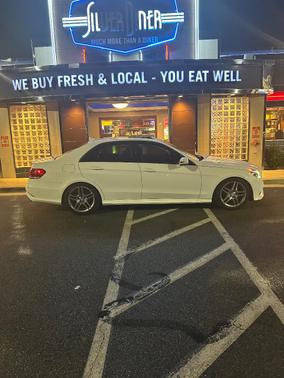 White 2014 Mercedes-Benz E-Class E 350 4MATIC