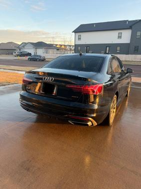 Black 2022 Audi A4 40 Premium Plus