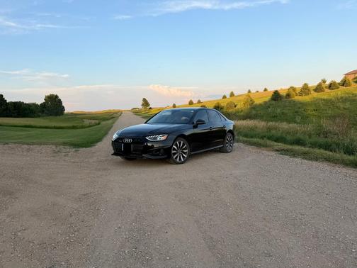 Black 2022 Audi A4 40 Premium Plus