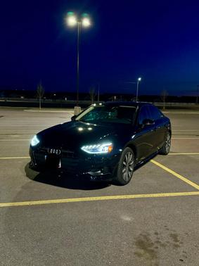 Black 2022 Audi A4 40 Premium Plus