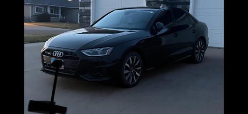 Black 2022 Audi A4 40 Premium Plus