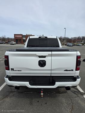 White 2021 RAM 1500 Limited