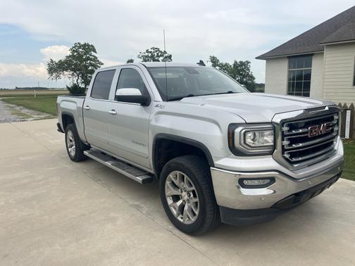 Silver 2017 GMC Sierra 1500 SLT