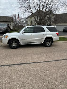 White 2007 Toyota Sequoia Limited
